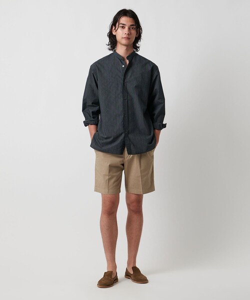 UNITED ARROWS（ユナイテッドアローズ）の「ツイル ベーシック ノープリーツ ショーツ（その他パンツ・メンズ・ネイビー/ベージュ・M/XL/S/L）」の7枚目の写真