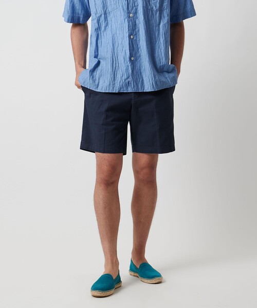 UNITED ARROWS（ユナイテッドアローズ）の「ツイル ベーシック ノープリーツ ショーツ（その他パンツ・メンズ・ネイビー/ベージュ・M/XL/S/L）」の6枚目の写真