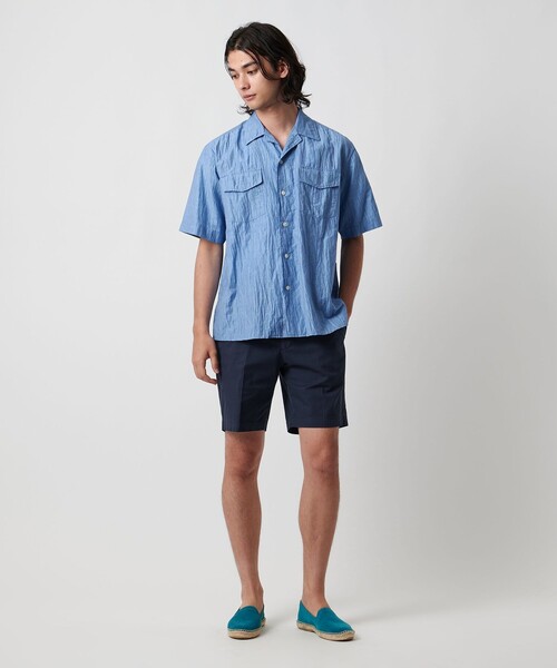 UNITED ARROWS（ユナイテッドアローズ）の「ツイル ベーシック ノープリーツ ショーツ（その他パンツ・メンズ・ネイビー/ベージュ・M/XL/S/L）」の13枚目の写真