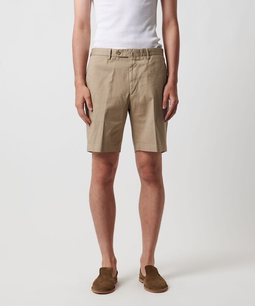 UNITED ARROWS（ユナイテッドアローズ）の「ツイル ベーシック ノープリーツ ショーツ（その他パンツ・メンズ・ネイビー/ベージュ・M/XL/S/L）」の5枚目の写真