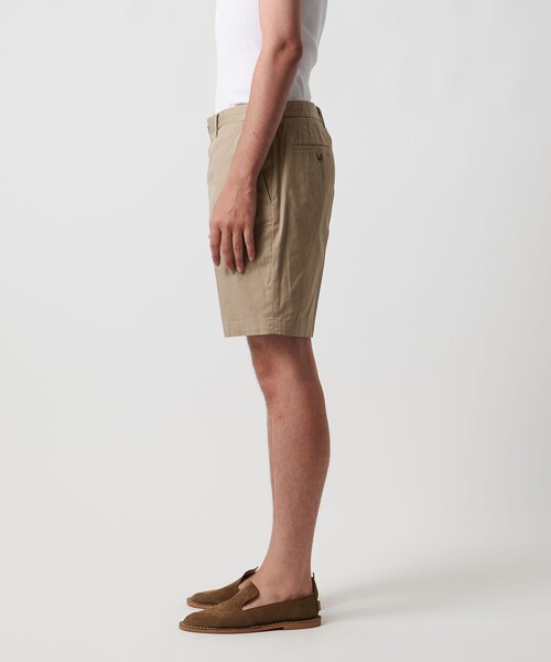 UNITED ARROWS（ユナイテッドアローズ）の「ツイル ベーシック ノープリーツ ショーツ（その他パンツ・メンズ・ネイビー/ベージュ・M/XL/S/L）」の4枚目の写真