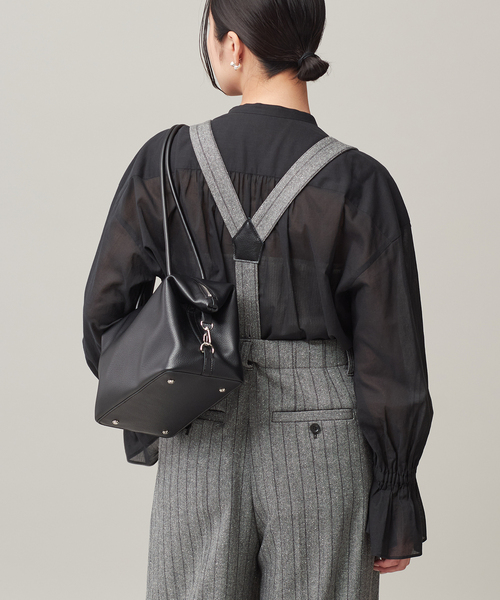 journal standard L'essage（ジャーナルスタンダードレサージュ）の「80ボイルフリルシャツ（シャツ/ブラウス・レディース・ブラック/カーキ・FREE）」の19枚目の写真