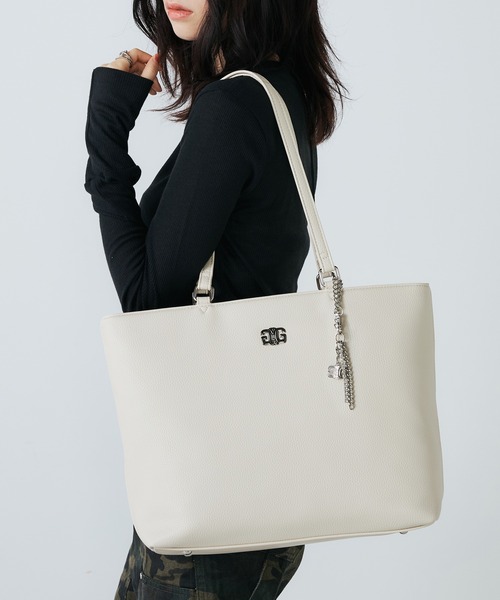 バッグ gyda GYDA エンボス トートバッグ A4 GY-B217 | ジェイダ(GYDA