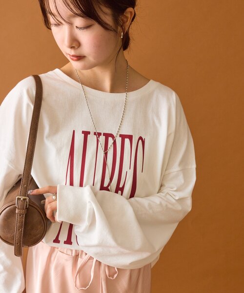 BIGロゴロングTシャツ（Tシャツ/カットソー）｜mystic