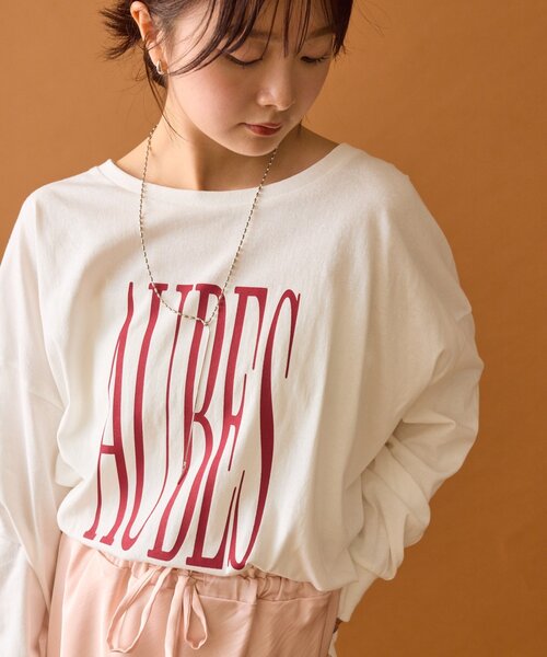 BIGロゴT セール】【4色展開◎】BIGロゴロングTシャツ（Tシャツ/カットソー