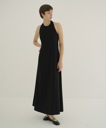 CLANE(Nl)HALTER LONG ONEPIECE(s[X)