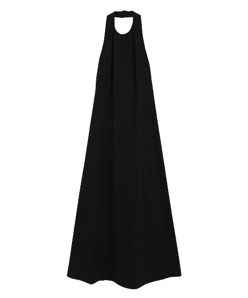 CLANE BARE TOP DRAPE ONEPIECE ブラック 8月19日（金）発売アイテムをご紹介。ベーシックで着回しの効く