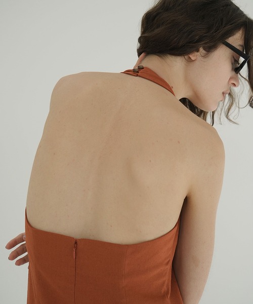 ワンピース CLANE HALTER LONG ONEPIECE HALTER LONG ONEPIECE（ワンピース）｜CLANE（クラネ）の