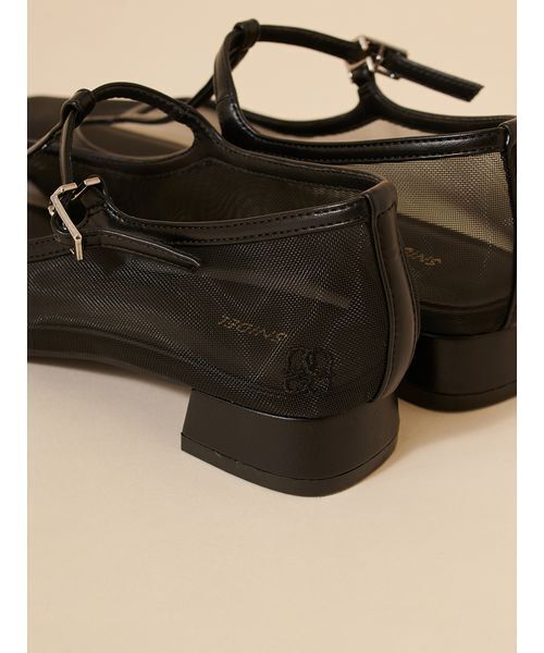 SNIDEL(スナイデル)の「シアーローヒールパンプス(パンプス・レディース・ホワイト/ブラック・S)」の15枚目の写真