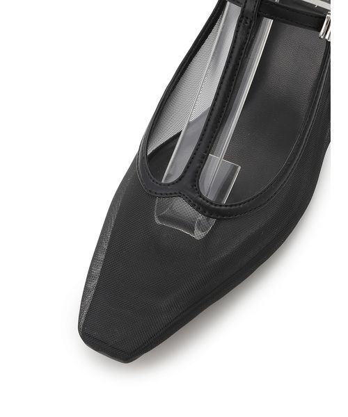 SNIDEL(スナイデル)の「シアーローヒールパンプス(パンプス・レディース・ホワイト/ブラック・S)」の20枚目の写真