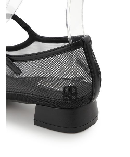 SNIDEL(スナイデル)の「シアーローヒールパンプス(パンプス・レディース・ホワイト/ブラック・S)」の9枚目の写真