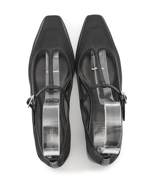 SNIDEL(スナイデル)の「シアーローヒールパンプス(パンプス・レディース・ホワイト/ブラック・S)」の11枚目の写真