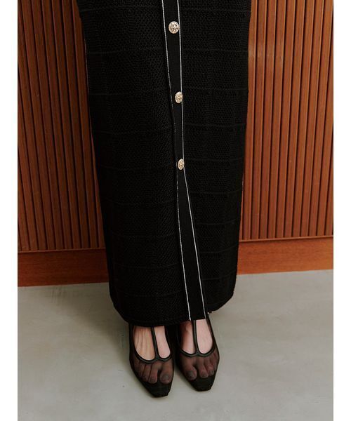 SNIDEL(スナイデル)の「シアーローヒールパンプス(パンプス・レディース・ホワイト/ブラック・S)」の12枚目の写真