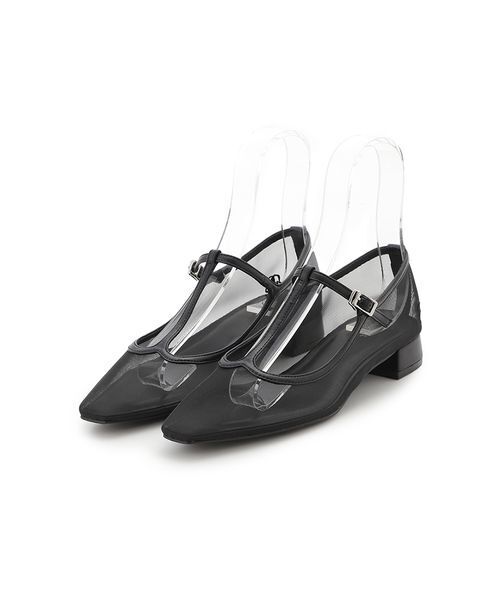 SNIDEL(スナイデル)の「シアーローヒールパンプス(パンプス・レディース・ホワイト/ブラック・S)」の14枚目の写真