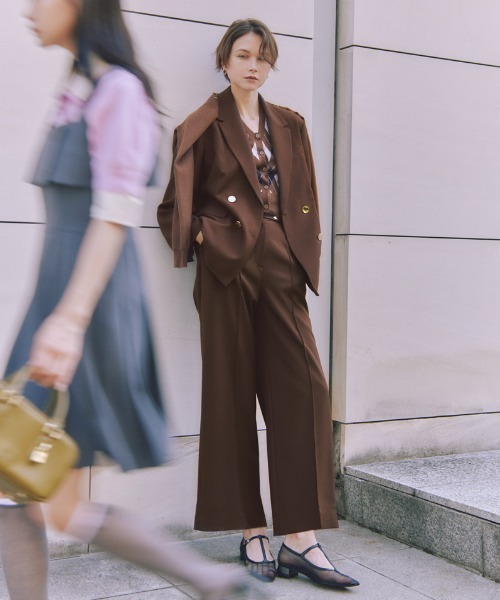 SNIDEL(スナイデル)の「シアーローヒールパンプス(パンプス・レディース・ホワイト/ブラック・S)」の3枚目の写真