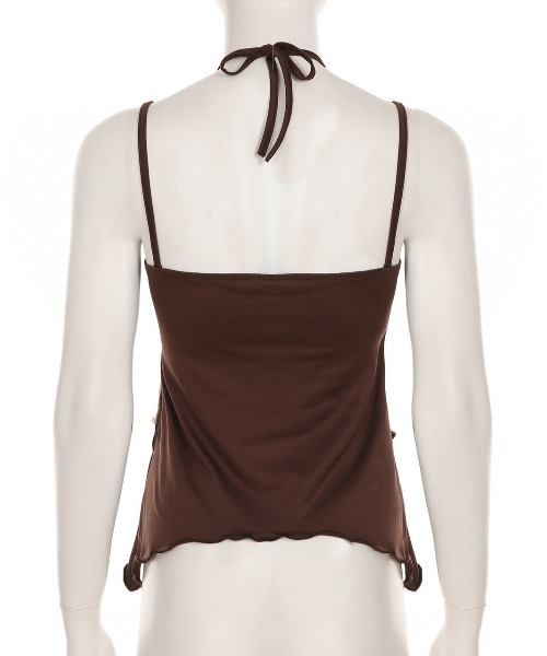 almo（アルモ）の「【LAMPOON】グランジキャミ（キャミソール・レディース・モカ・SMALL/MEDIUM/LARGE）」の12枚目の写真