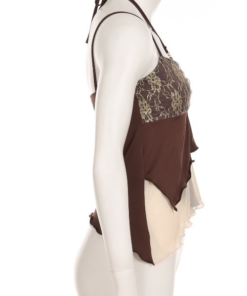 almo（アルモ）の「【LAMPOON】グランジキャミ（キャミソール・レディース・モカ・SMALL/MEDIUM/LARGE）」の7枚目の写真