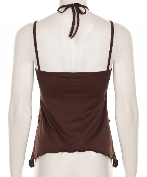 almo（アルモ）の「【LAMPOON】グランジキャミ（キャミソール・レディース・モカ・SMALL/MEDIUM/LARGE）」の6枚目の写真