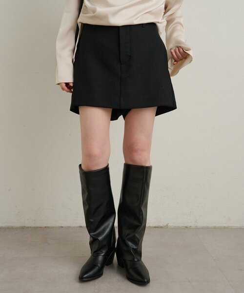 Omekashi（オメカシ）の「スカパン（その他パンツ・レディース・ブラック/チャコールグレー・36/38）」の3枚目の写真