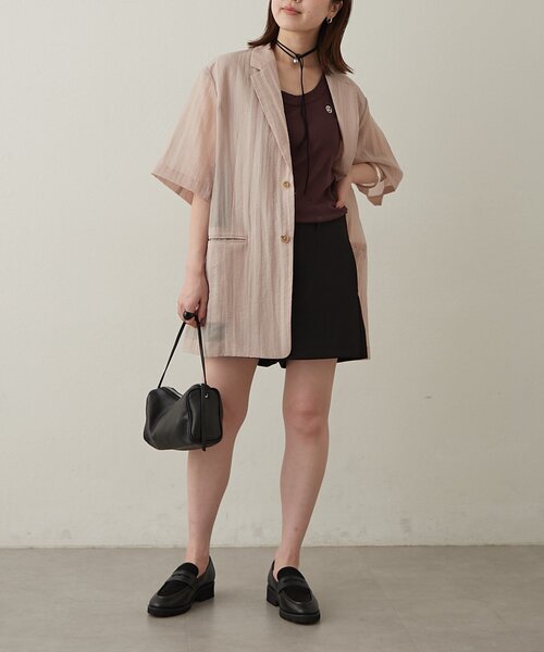 Omekashi（オメカシ）の「スカパン（その他パンツ・レディース・ブラック/チャコールグレー・36/38）」の19枚目の写真