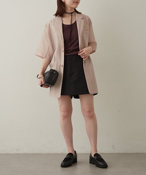 Omekashi（オメカシ）の「スカパン（その他パンツ・レディース・ブラック/チャコールグレー・36/38）」の16枚目の写真