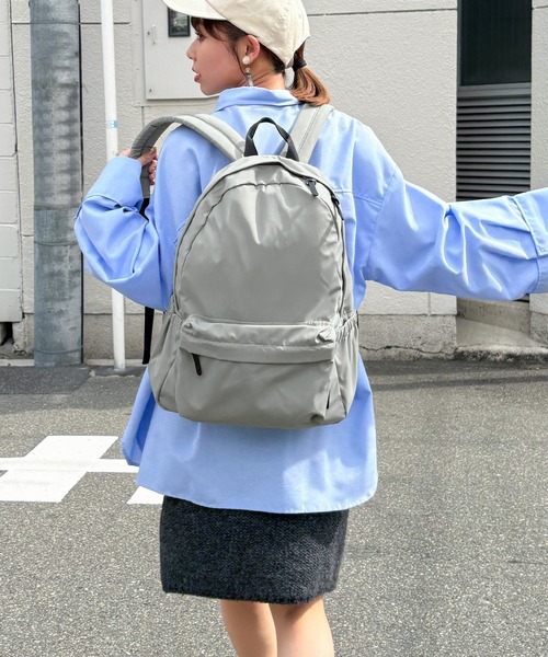 Fashion Letter(ファッションレター)の「撥水加工 マザーズバッグリュック(バックパック/リュック・レディース・モカ/グレー/ブラック・FREE)」の11枚目の写真