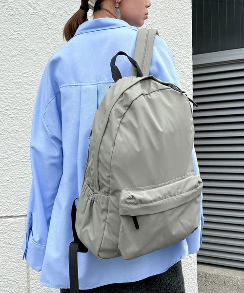 Fashion Letter(ファッションレター)の「撥水加工 マザーズバッグリュック(バックパック/リュック・レディース・モカ/グレー/ブラック・FREE)」の13枚目の写真