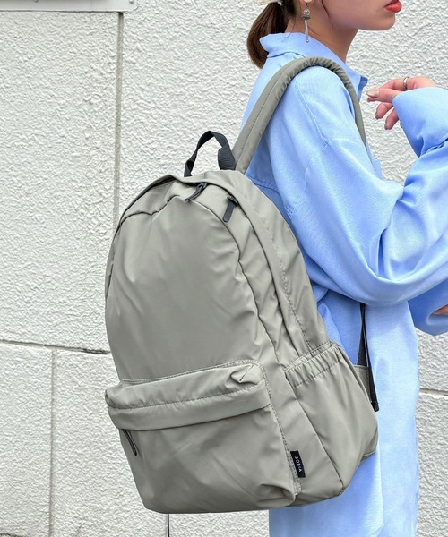 Fashion Letter(ファッションレター)の「撥水加工 マザーズバッグリュック(バックパック/リュック・レディース・モカ/グレー/ブラック・FREE)」の14枚目の写真