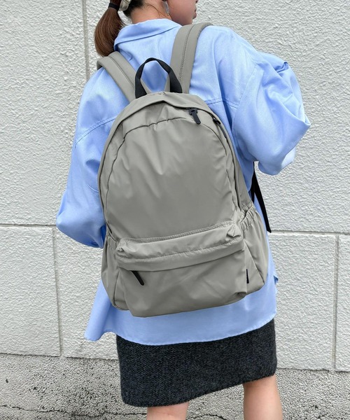 Fashion Letter(ファッションレター)の「撥水加工 マザーズバッグリュック(バックパック/リュック・レディース・モカ/グレー/ブラック・FREE)」の16枚目の写真