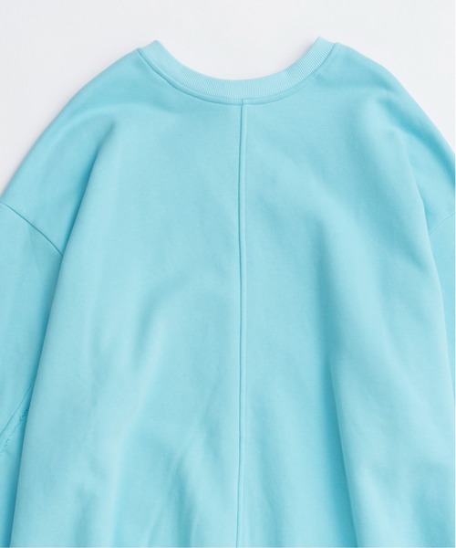 MAISON SPECIAL（メゾンスペシャル）の「Multiway Zip Oversized Sweatshirt/マルチウェイジップオーバーサイズスウェット■セットアップ対応■（スウェット・レディース・チャコールグレー/オフホワイト/ブルー/グリーン・FREE）」の17枚目の写真
