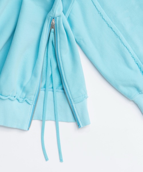 Multiway Zip Oversized Sweatshirt/マルチウェイジップオーバーサイズ