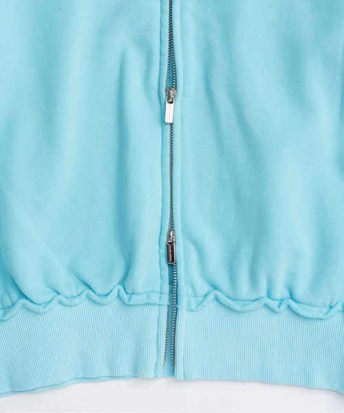 MAISON SPECIAL（メゾンスペシャル）の「Multiway Zip Oversized Sweatshirt/マルチウェイジップオーバーサイズスウェット■セットアップ対応■（スウェット・レディース・チャコールグレー/オフホワイト/ブルー/グリーン・FREE）」の22枚目の写真