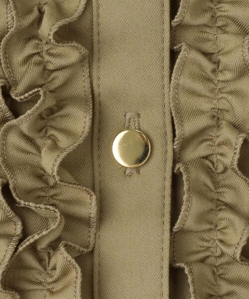 allureville（アルアバイル）の「デニムライクツイルワンピース（ワンピース・レディース・ベージュ/ネイビー・2/1）」の5枚目の写真