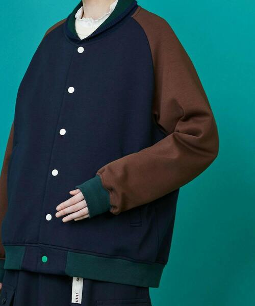 FRAPBOIS（フラボア）の「ツースト ブルゾン（ブルゾン・レディース・ネイビー/ブラック・2/1）」の22枚目の写真