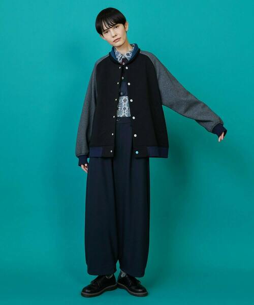 FRAPBOIS（フラボア）の「ツースト ブルゾン（ブルゾン・レディース・ネイビー/ブラック・2/1）」の8枚目の写真