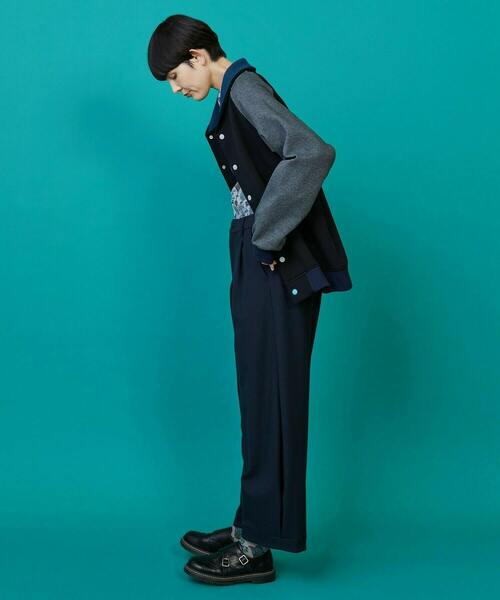 FRAPBOIS（フラボア）の「ツースト ブルゾン（ブルゾン・レディース・ネイビー/ブラック・2/1）」の6枚目の写真