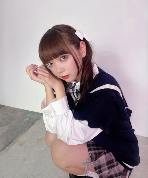 Jamie エーエヌケー（ジェイミーエーエヌケー）の「はとめいっぱいプリーツスカパン（スカート・レディース・ブラック/A・M）」の12枚目の写真