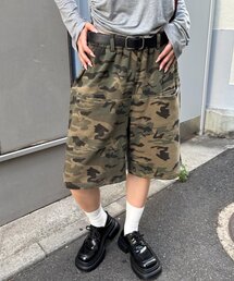 WHO'S WHO gallery | スラッシュポケットスウェトハーフ柄パンツ(スウェットパンツ)