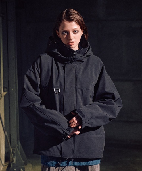 CASPER JOHN（キャスパージョン）の「Liner monster blouson/ライナーモンスターブルゾン（ブルゾン・メンズ・カーキ/ブラック・LARGE/MEDIUM/SMALL/X-SMALL）」の2枚目の写真