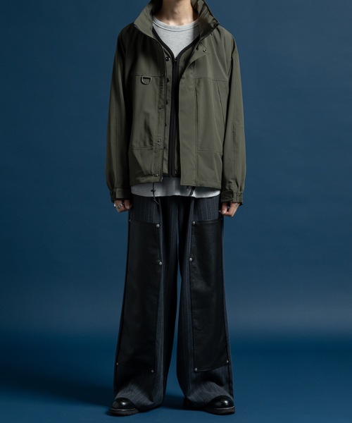CASPER JOHN（キャスパージョン）の「Liner monster blouson/ライナーモンスターブルゾン（ブルゾン・メンズ・カーキ/ブラック・LARGE/MEDIUM/SMALL/X-SMALL）」の3枚目の写真