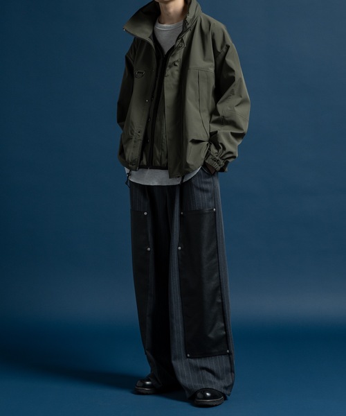 CASPER JOHN（キャスパージョン）の「Liner monster blouson/ライナーモンスターブルゾン（ブルゾン・メンズ・カーキ/ブラック・LARGE/MEDIUM/SMALL/X-SMALL）」の4枚目の写真