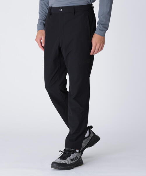 PING APPAREL】全方向ストレッチ ダブルフェイスヒザ切替テーパード