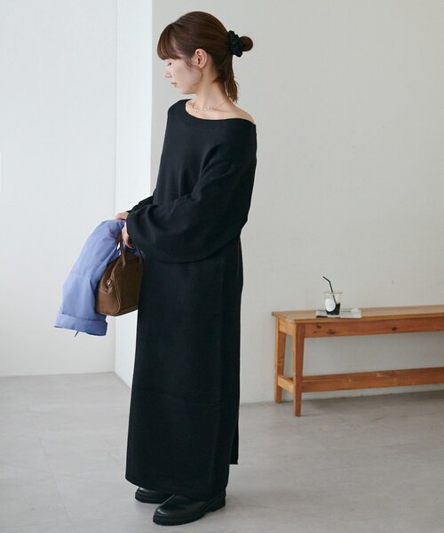 モチモチワンショルワンピース