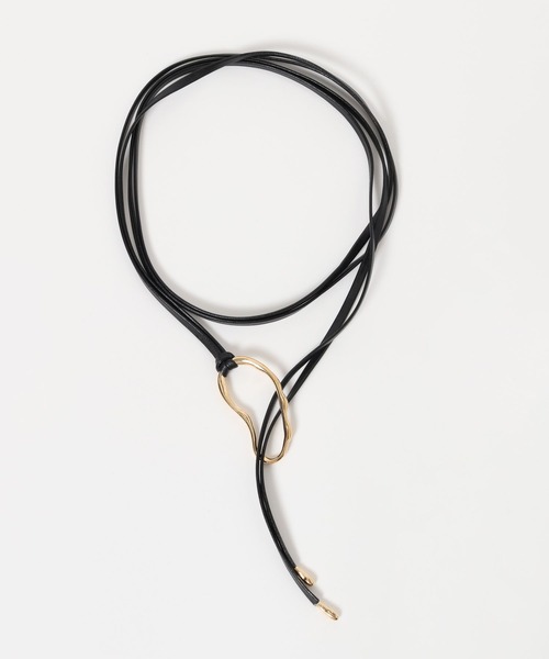 Andemiu（アンデミュウ）の「メタルベルトチャーム584550（ベルト・レディース・ブラウン/ブラック・FREE）」の10枚目の写真