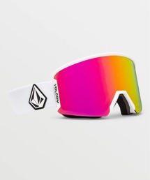 VOLCOM({R)́yVOLCOM/{Rz Garden 2 - Matte White + Pink Chrome + Bonus Lens /ACR|CgXgbv{[iXYtXL[Xm[{[hS[O(X|[cObY)