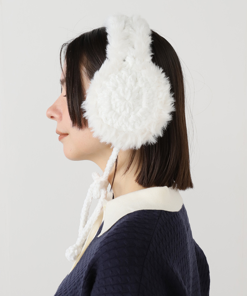 【AWESOME NEEDS】 HANDICRAFT KNIT EARMUFF ●送料・関税込● AWESOME NEEDS/オーサムニーズ HANDICRAFT KNIT EARMUFF（その他