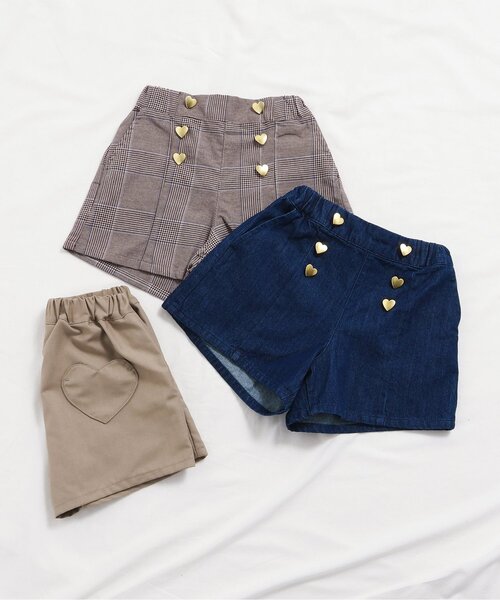 ジュニア対応】ハートポケットショートパンツ（その他パンツ）｜apres