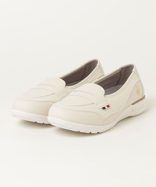 le coq sportif（ルコックスポルティフ）の「LCS ヴォーヌ(消臭/軽量)（スニーカー・レディース・ベージュ系その他/ブラック系・22.5cm/23.0cm/23.5cm/24.0cm/24.5cm/25.0cm）」の19枚目の写真