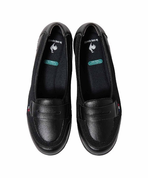 le coq sportif（ルコックスポルティフ）の「LCS ヴォーヌ(消臭/軽量)（スニーカー・レディース・ベージュ系その他/ブラック系・22.5cm/23.0cm/23.5cm/24.0cm/24.5cm/25.0cm）」の6枚目の写真