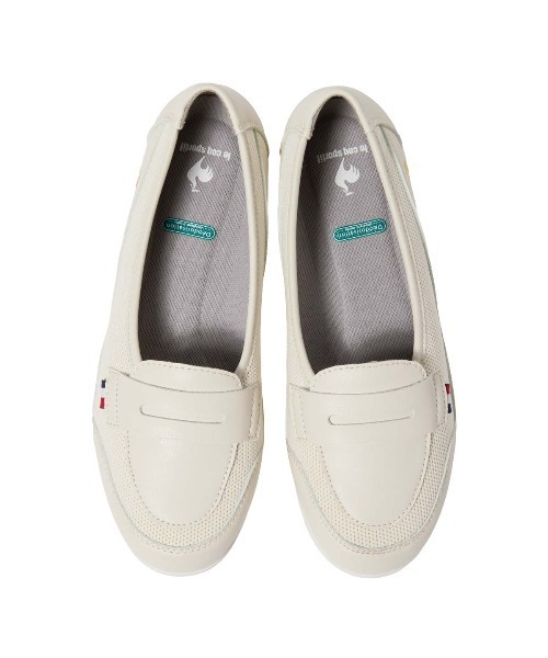 le coq sportif（ルコックスポルティフ）の「LCS ヴォーヌ(消臭/軽量)（スニーカー・レディース・ベージュ系その他/ブラック系・22.5cm/23.0cm/23.5cm/24.0cm/24.5cm/25.0cm）」の14枚目の写真